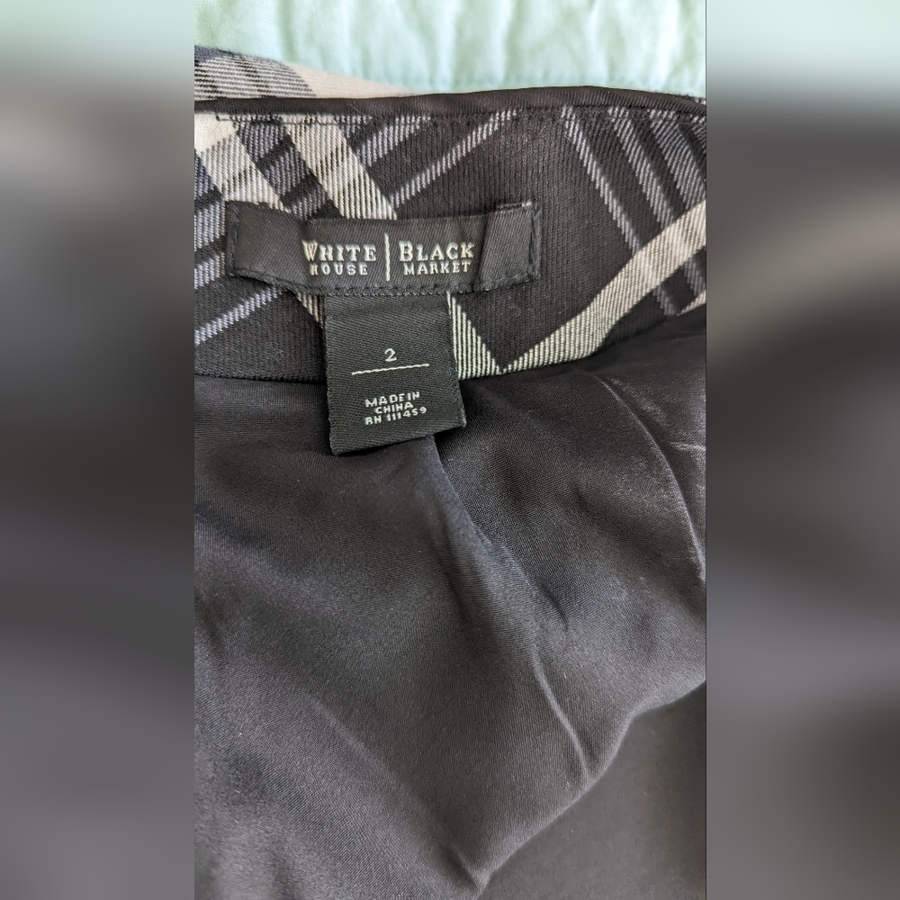 WHBM Plaid Skirt - Picture 3 of 5